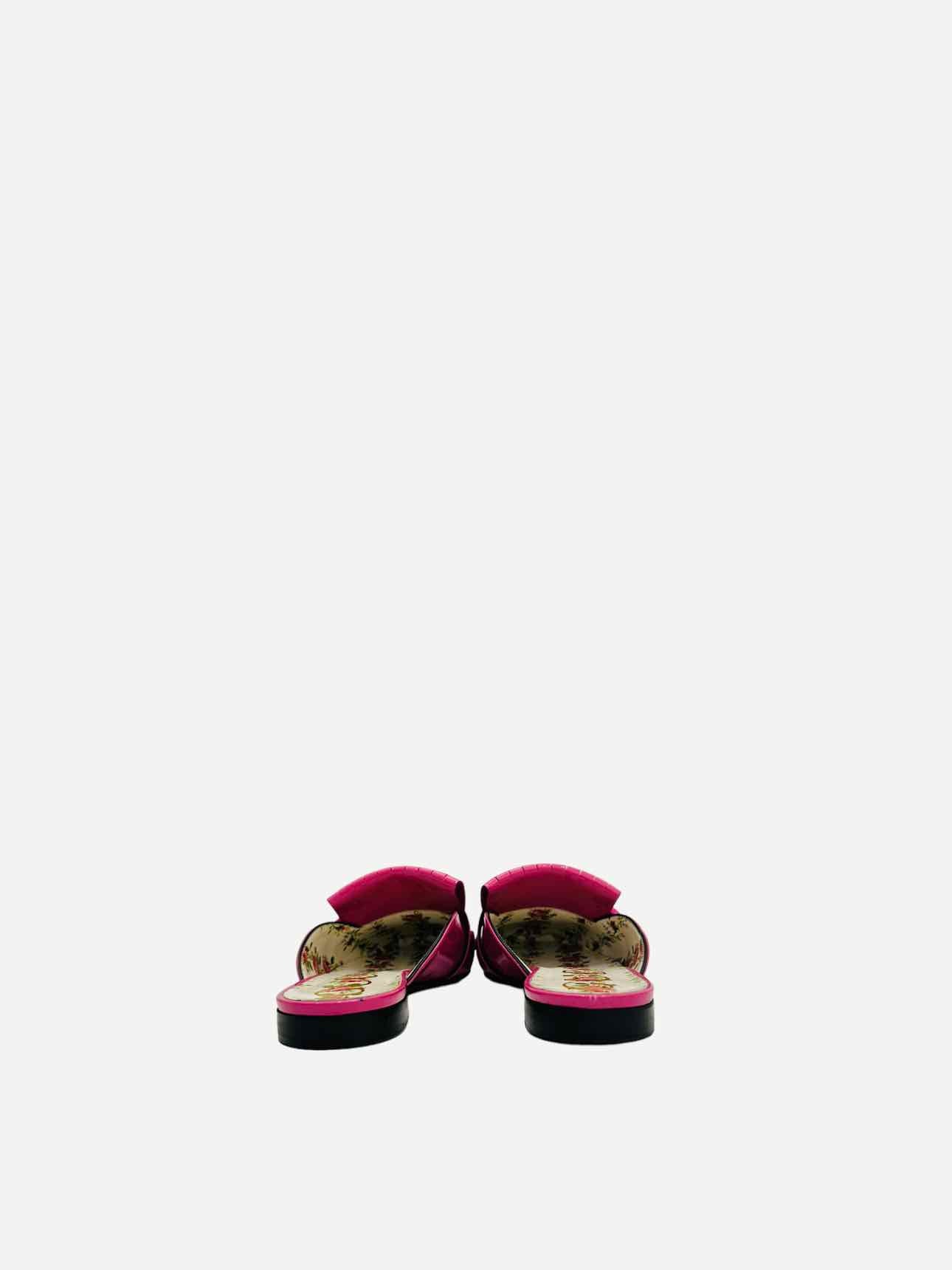GUCCI GG Marmont Fuchsia Size EU 36.5 Flats