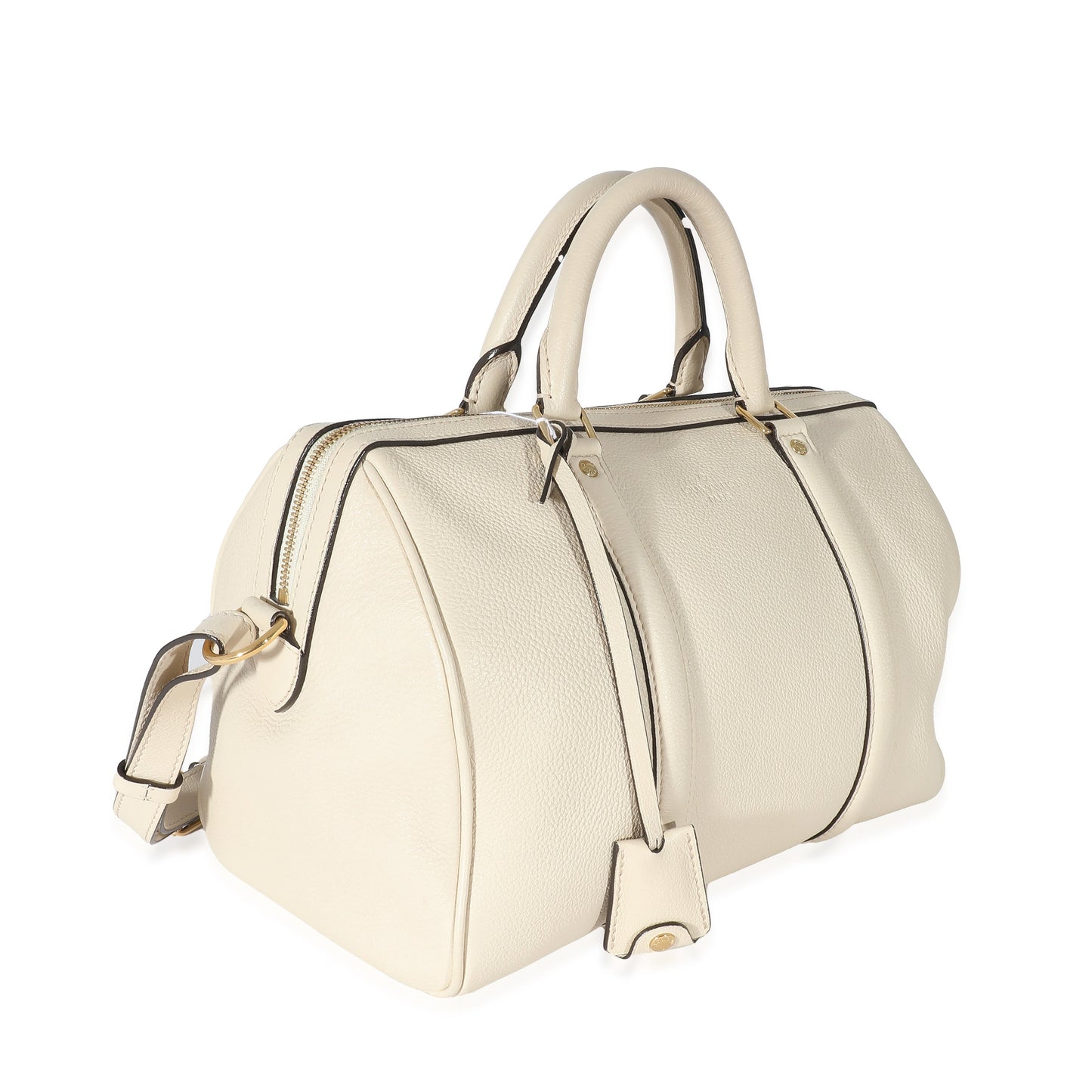 Louis Vuitton Louis Vuitton White Calfskin Sofia Coppola SC Speedy PM