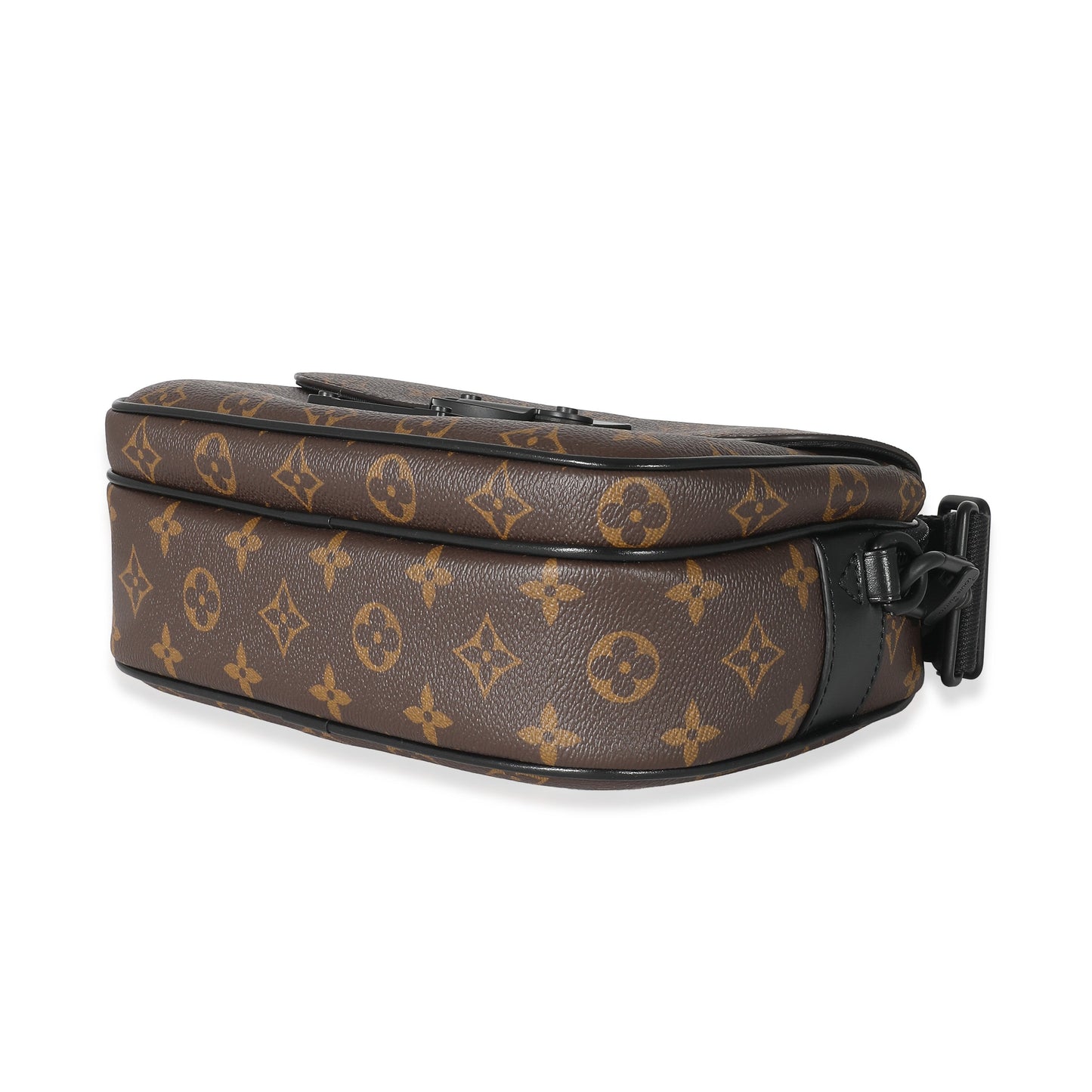 Louis Vuitton Monogram Macassar Canvas S Lock Messenger