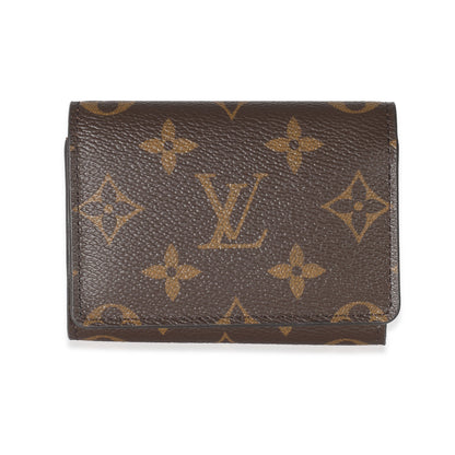 Louis Vuitton Louis Vuitton Monogram Canvas Envelope Business Card Holder