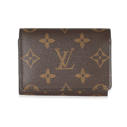 Louis Vuitton Louis Vuitton Monogram Canvas Envelope Business Card Holder