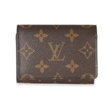 Louis Vuitton Louis Vuitton Monogram Canvas Envelope Business Card Holder