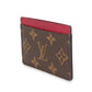 Louis Vuitton Louis Vuitton Fuchsia Monogram Canvas Card Holder
