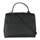 Louis Vuitton Louis Vuitton Black Grained Calfskin Lockme Ever MM