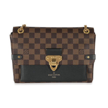 Louis Vuitton Louis Vuitton Black Damier Ebene Canvas Vavin PM