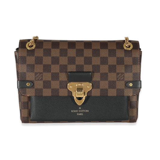 Louis Vuitton Louis Vuitton Black Damier Ebene Canvas Vavin PM
