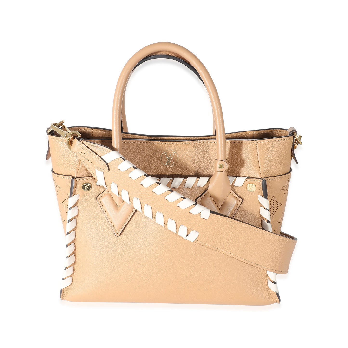 Louis Vuitton Arizona Brown Mahina Braided On My Side PM