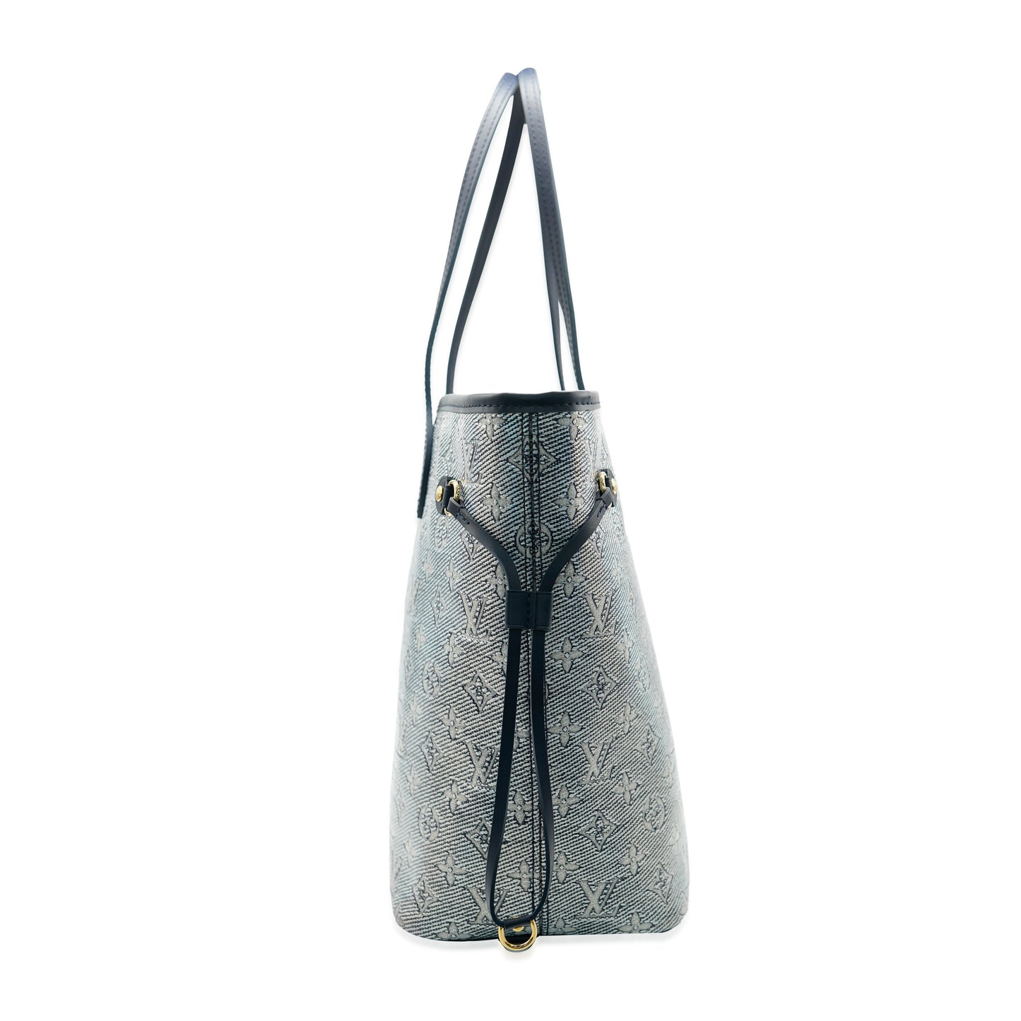 Louis Vuitton Louis Vuitton Limited Edition Blue Monoglam Neverfull MM