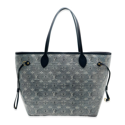 Louis Vuitton Louis Vuitton Limited Edition Blue Monoglam Neverfull MM