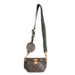 Louis Vuitton Louis Vuitton Khaki Monogram Canvas Multi Pochette