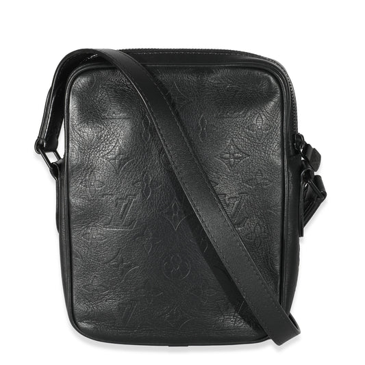 Louis Vuitton Louis Vuitton Black Monogram Shadow Danube PM