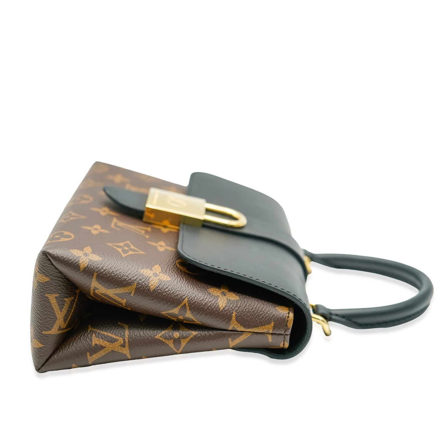 Louis Vuitton Louis Vuitton Black & Monogram Canvas Locky BB