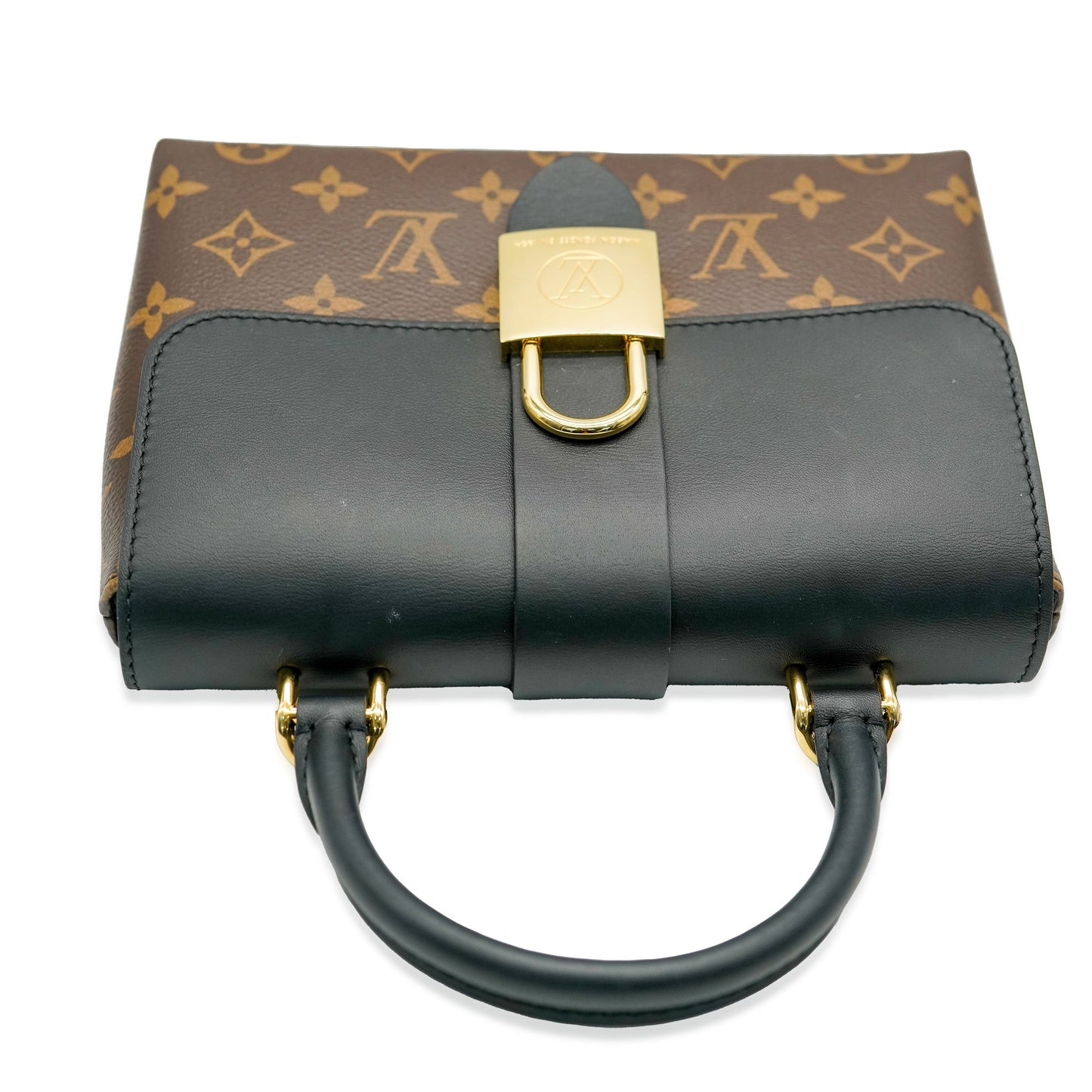 Louis Vuitton Louis Vuitton Black & Monogram Canvas Locky BB