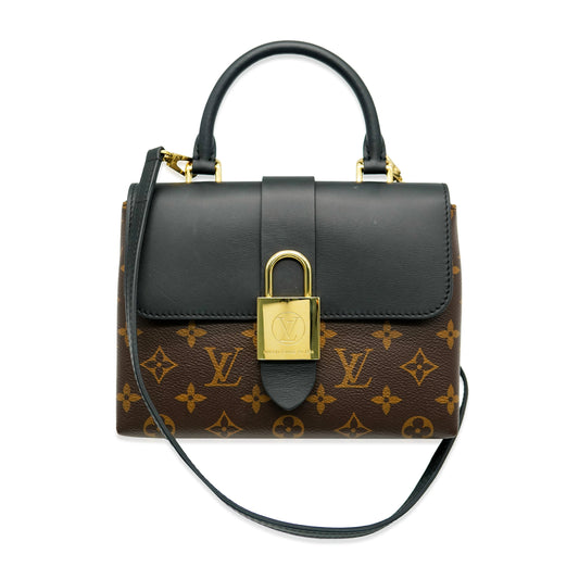 Louis Vuitton Louis Vuitton Black & Monogram Canvas Locky BB