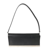 Louis Vuitton Black Epi Sevigne Clutch
