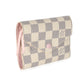 Louis Vuitton Louis Vuitton Rose Ballerine Damier Azur Canvas Victorine Wallet