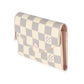 Louis Vuitton Louis Vuitton Rose Ballerine Damier Azur Canvas Victorine Wallet
