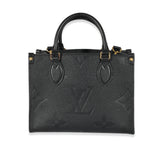Louis Vuitton Black Monogram Empreinte Onthego PM