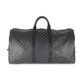 Louis Vuitton Louis Vuitton Damier Graphite Canvas Keepall Bandoulière 55