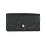 Louis Vuitton Louis Vuitton Black Empreinte Sarah Wallet