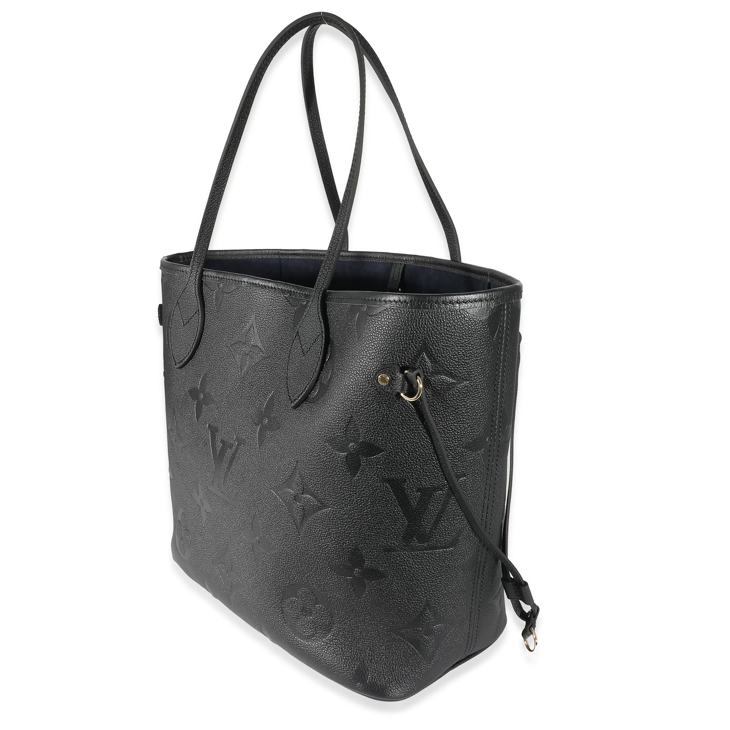 Louis Vuitton Louis Vuitton Black Monogram Empreinte Neverfull MM