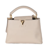 Louis Vuitton Louis Vuitton Grey Taurillon Capucines BB
