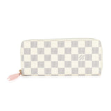 Louis Vuitton Louis Vuitton Damier Azur Canvas Clemence Wallet