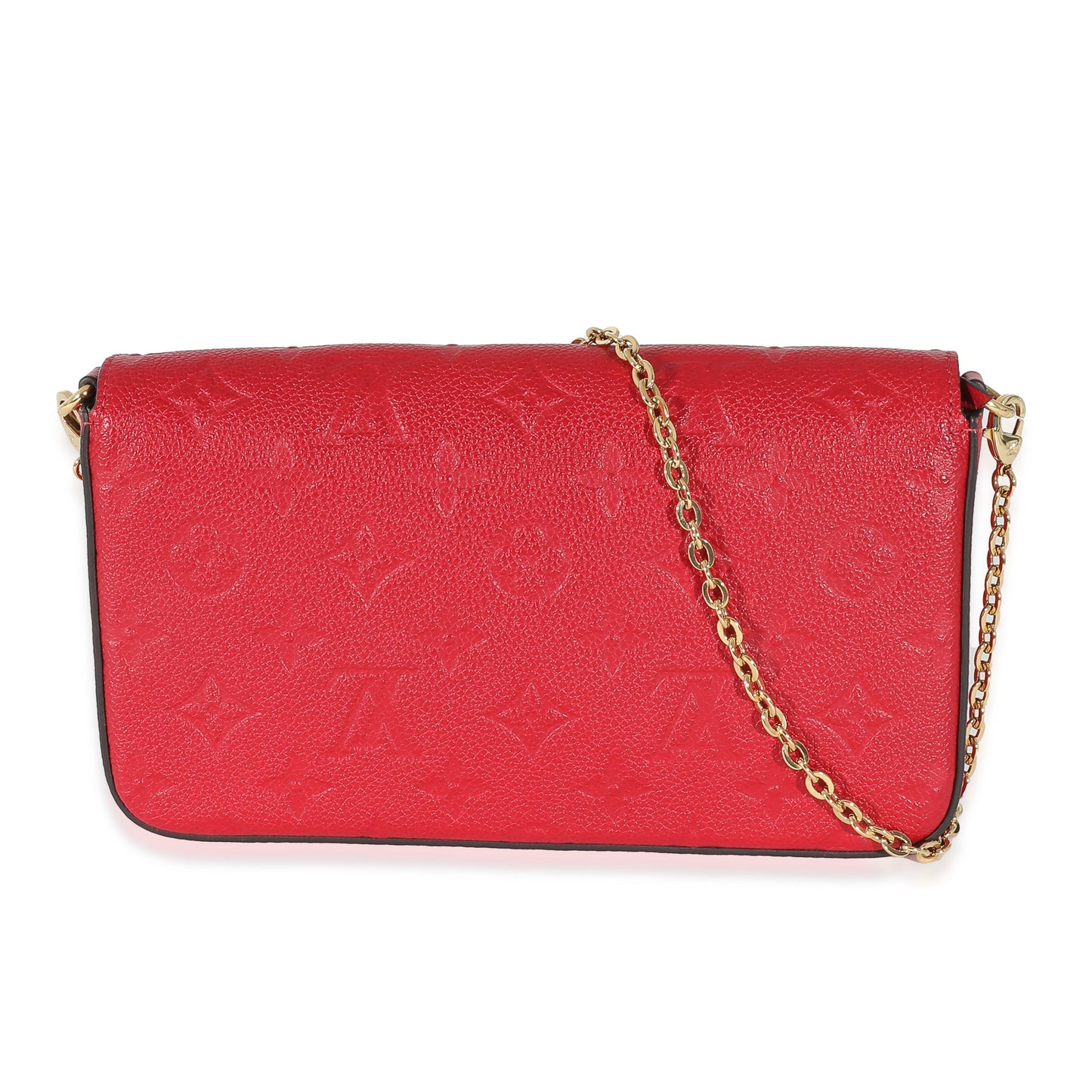 Louis Vuitton Louis Vuitton Scarlet Monogram Empreinte Félicie Pochette