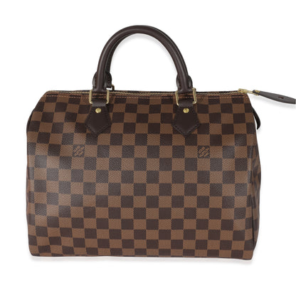Louis Vuitton Louis Vuitton Damier Ebene Canvas Speedy 30