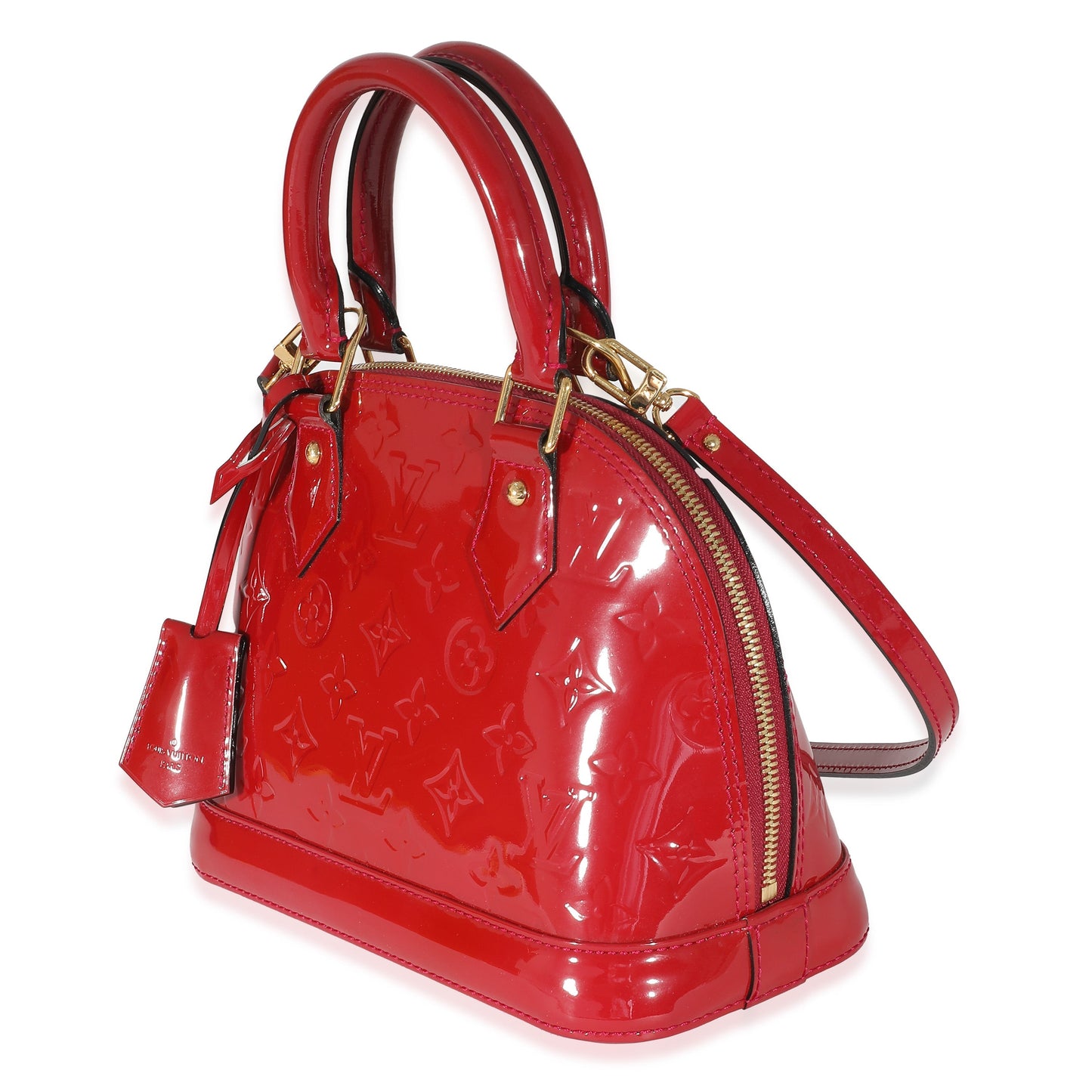 Louis Vuitton Louis Vuitton Cerise Monogram Vernis Alma BB