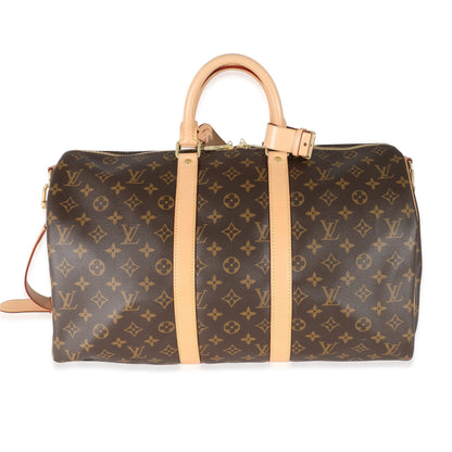 Louis Vuitton Louis Vuitton Monogram Canvas Keepall Bandoulière 45