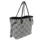 Louis Vuitton Black White Jacquard Since 1854 Neverfull MM