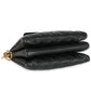 Louis Vuitton Louis Vuitton Black Monogram Embossed Puffy Lambskin Coussin PM