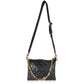 Louis Vuitton Louis Vuitton Black Monogram Embossed Puffy Lambskin Coussin PM