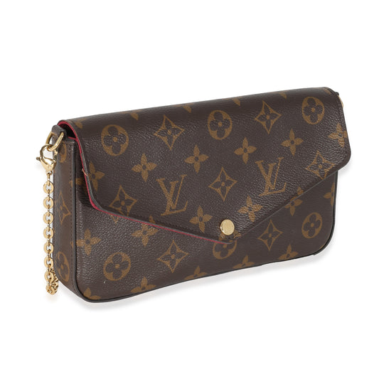 Louis Vuitton Fuchsia Monogram Canvas Félicie Pochette