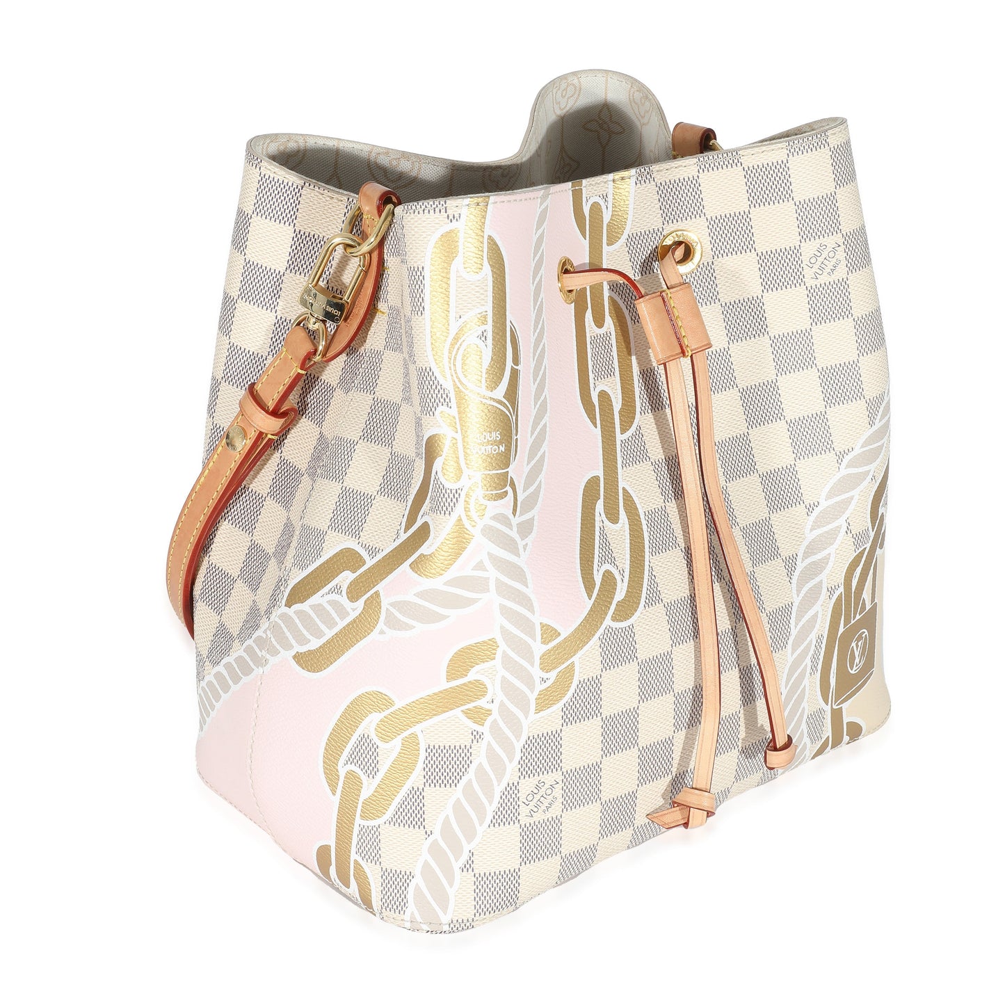 Louis Vuitton Louis Vuitton Damier Azur Canvas Nautical Ropes Néonoé MM