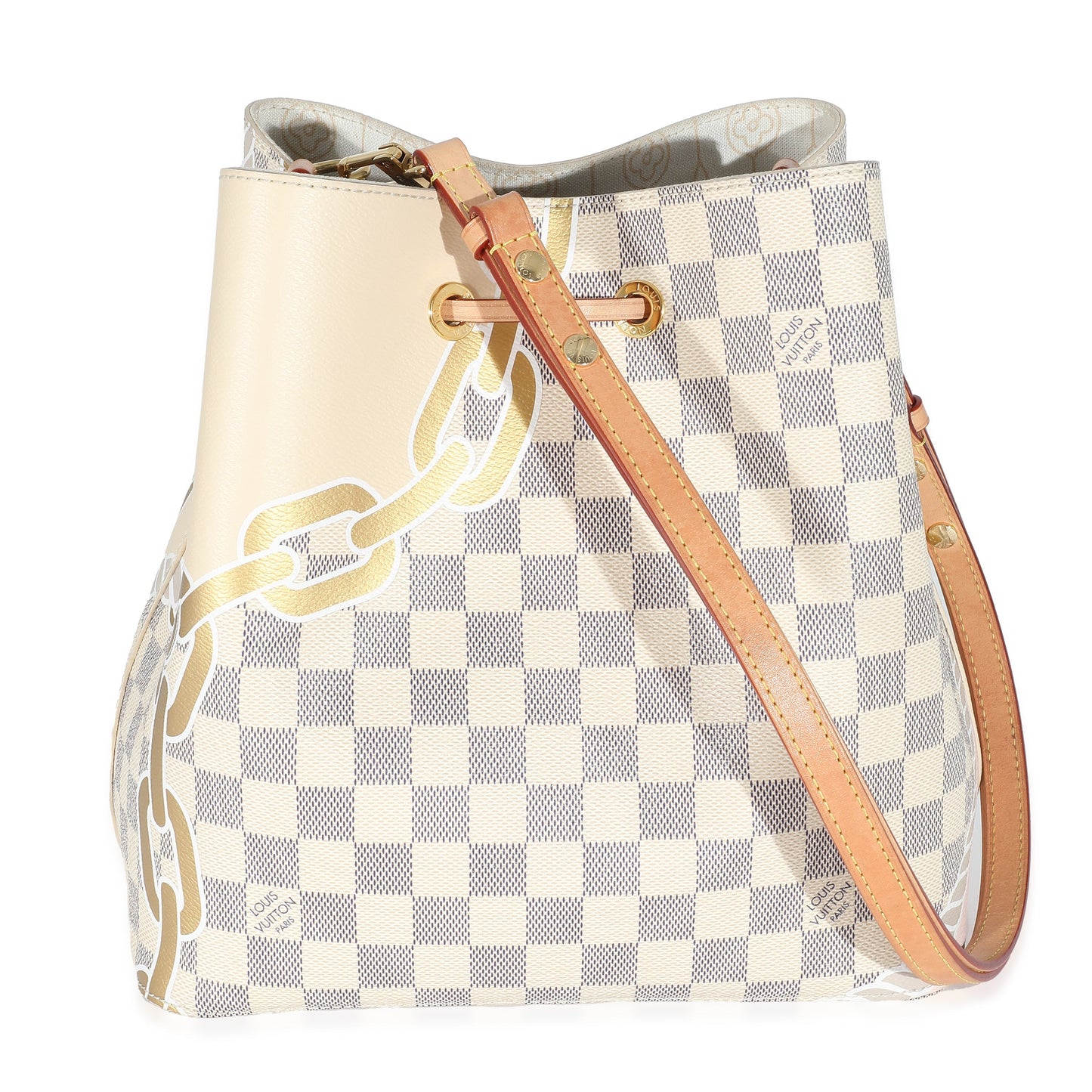 Louis Vuitton Louis Vuitton Damier Azur Canvas Nautical Ropes Néonoé MM