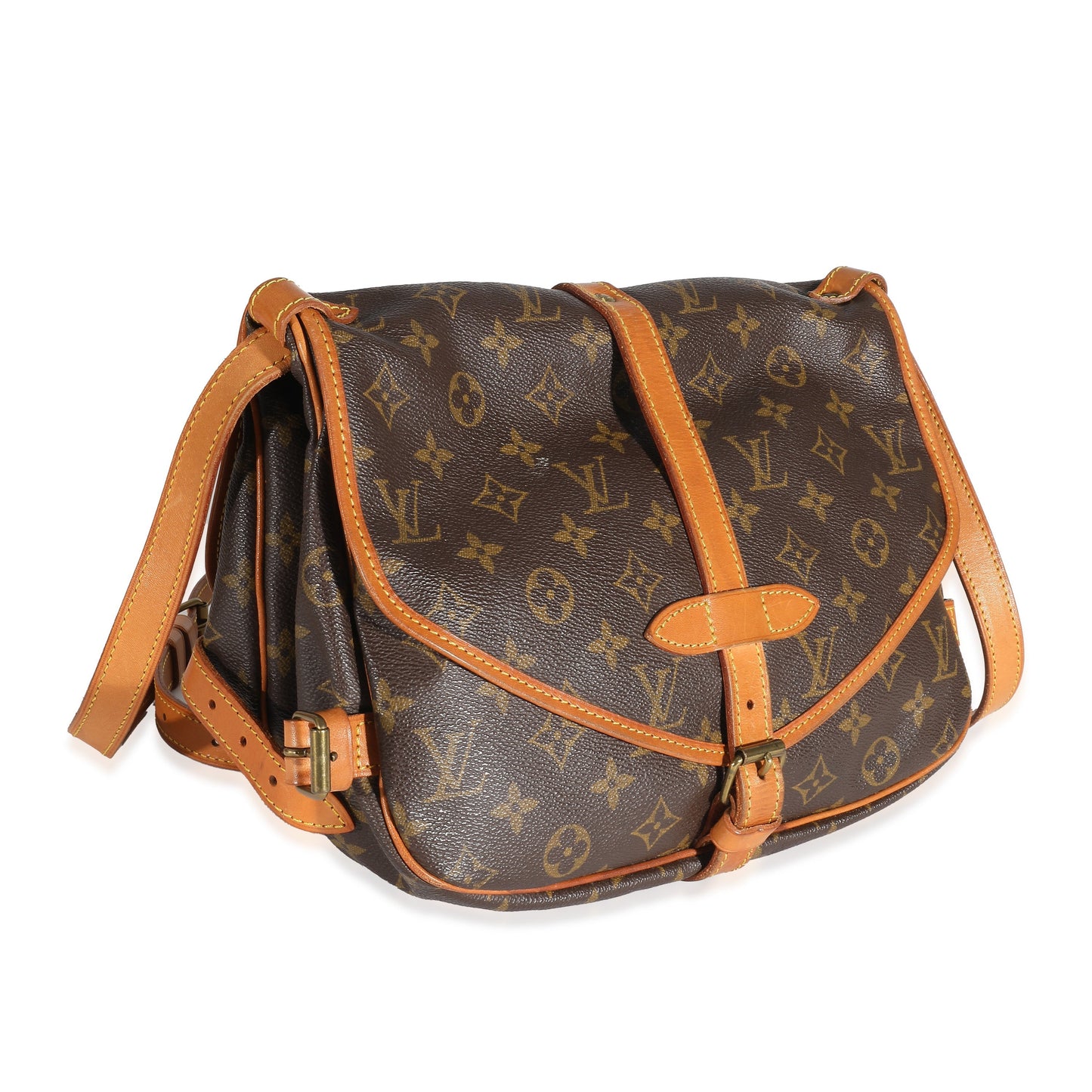 Louis Vuitton Louis Vuitton Monogram Canvas Saumur 30