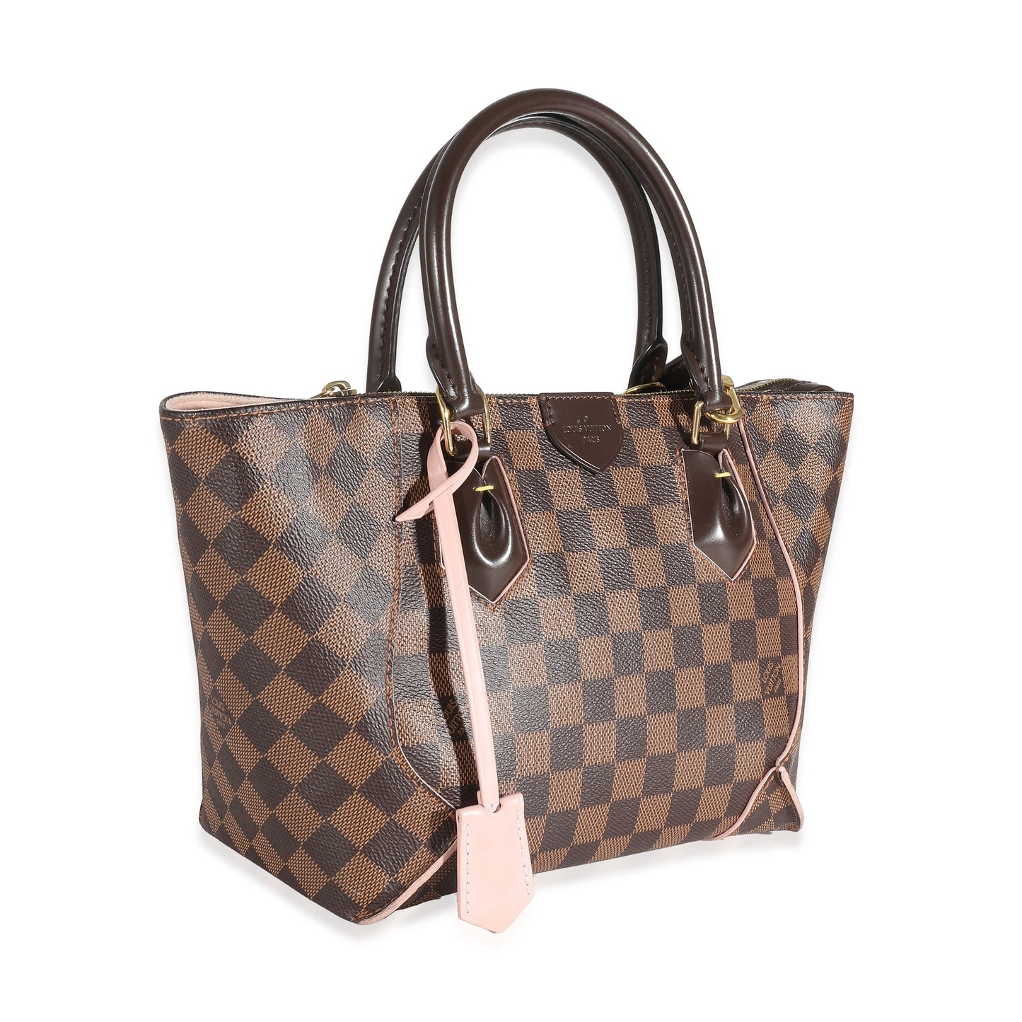 Louis Vuitton Louis Vuitton Rose Ballerine Damier Ebene Canvas Caissa PM