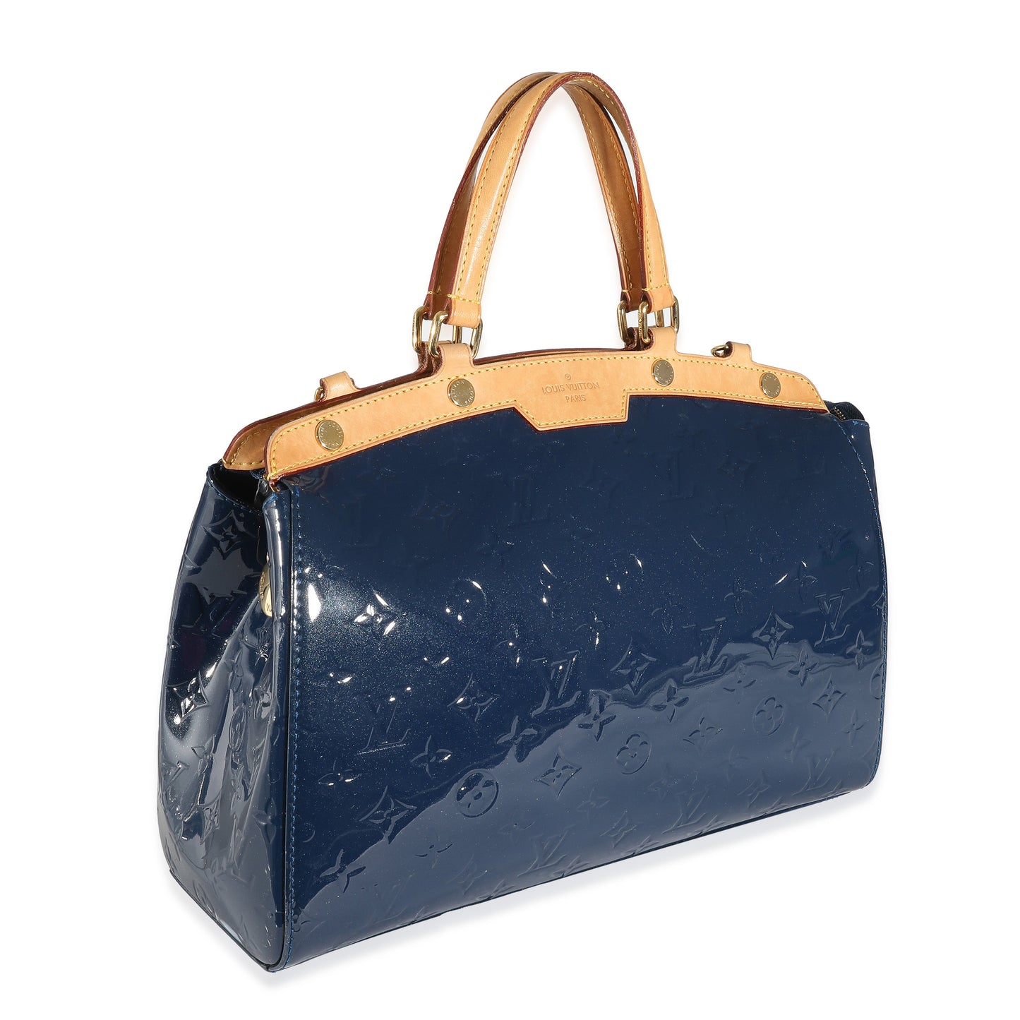 Louis Vuitton Louis Vuitton Grand Bleu Monogram Vernis Brea MM