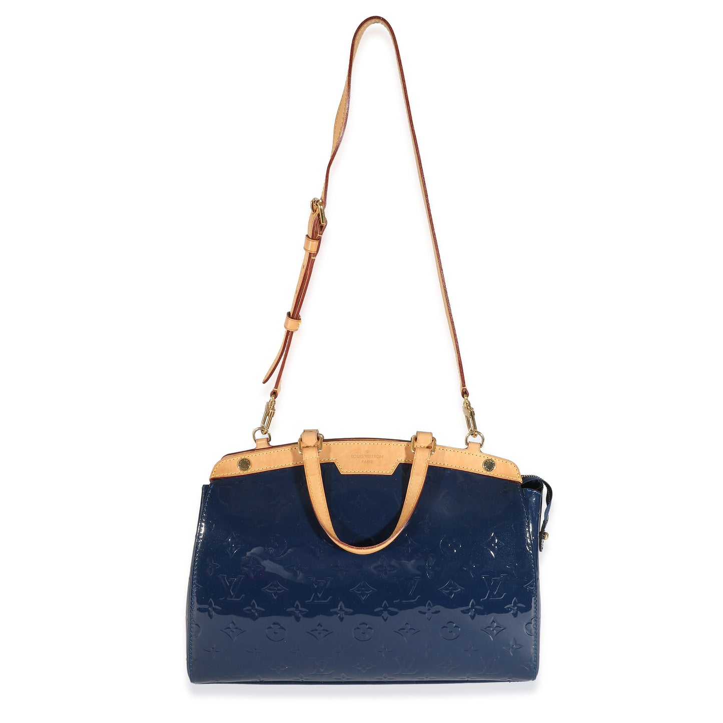 Louis Vuitton Louis Vuitton Grand Bleu Monogram Vernis Brea MM