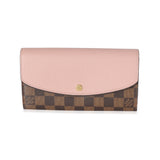 Louis Vuitton Louis Vuitton Magnolia Damier Ebene Canvas Normandy Wallet