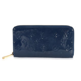 Louis Vuitton Louis Vuitton Grand Bleu Vernis Zippy Wallet