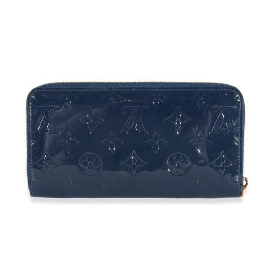 Louis Vuitton Louis Vuitton Grand Bleu Vernis Zippy Wallet