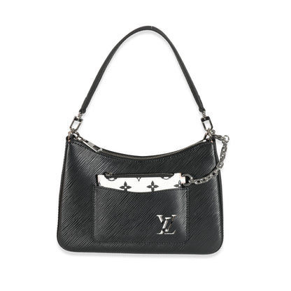 Louis Vuitton Louis Vuitton Black Epi Marelle