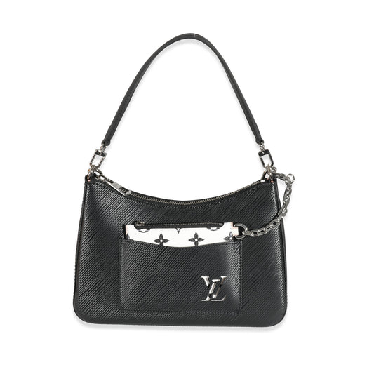 Louis Vuitton Louis Vuitton Black Epi Marelle