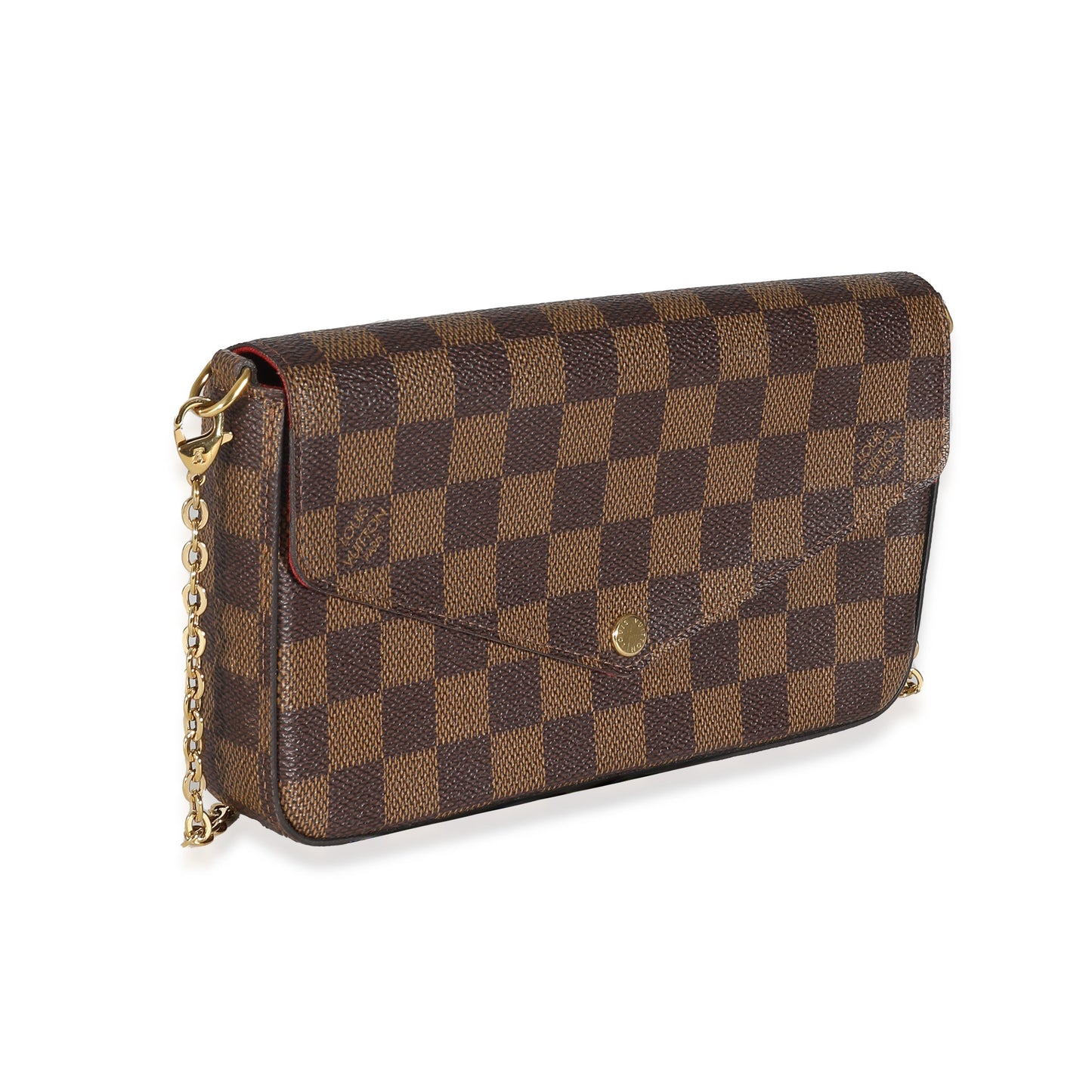 Louis Vuitton Louis Vuitton Cerise Damier Ebene Canvas Félicie Pochette
