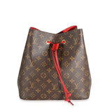 Louis Vuitton Louis Vuitton Coquelicot Monogram Canvas NéoNoé MM