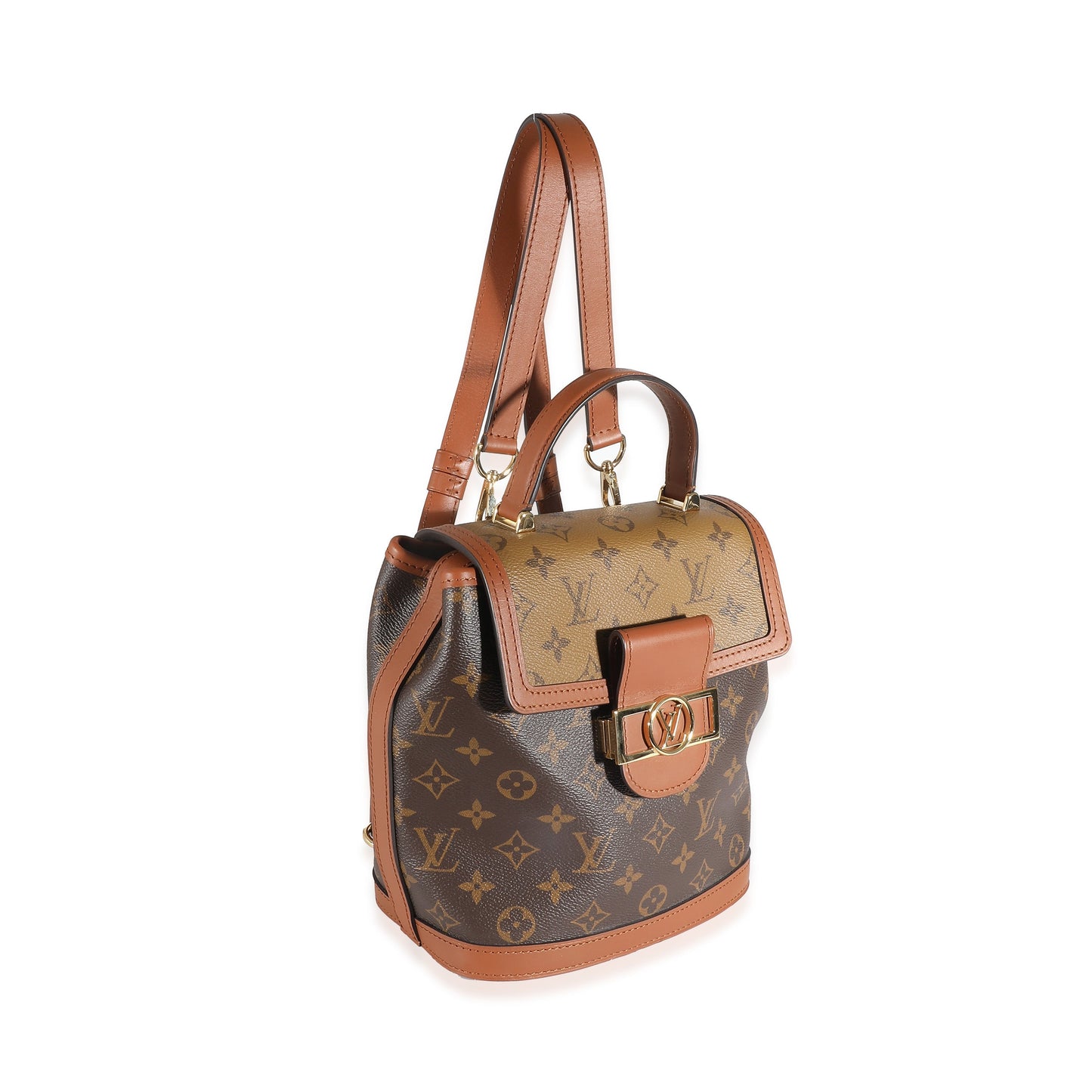 Louis Vuitton Monogram Reverse Canvas Dauphine Backpack