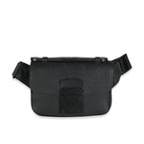 Louis Vuitton Louis Vuitton Black Monogram Taurillon S Lock Sling Bag